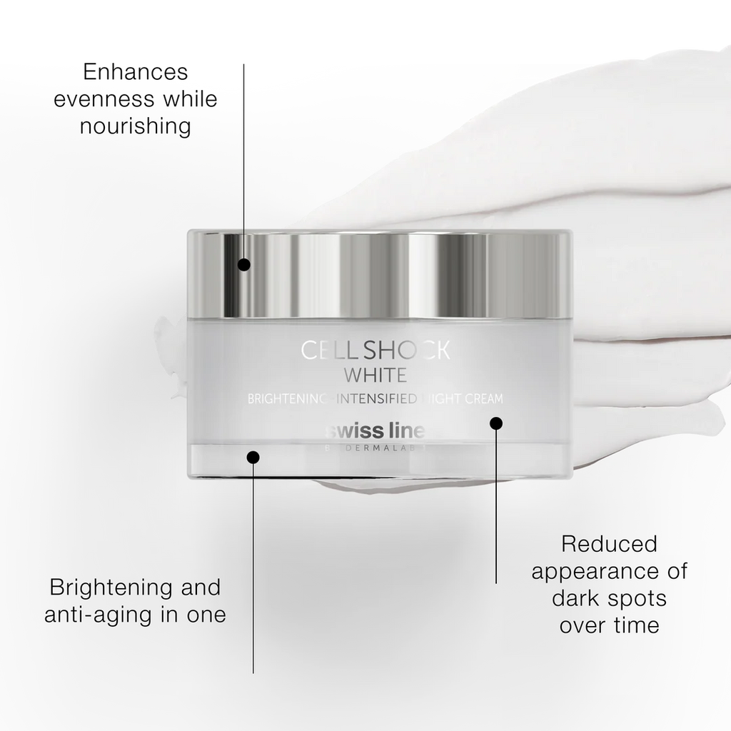 SWISS LINE Cell Shock White Brightening-Intensified Night Cream 50ml